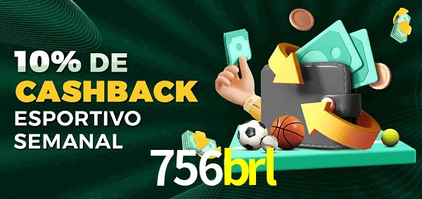 10% de bônus de cashback na 756brl